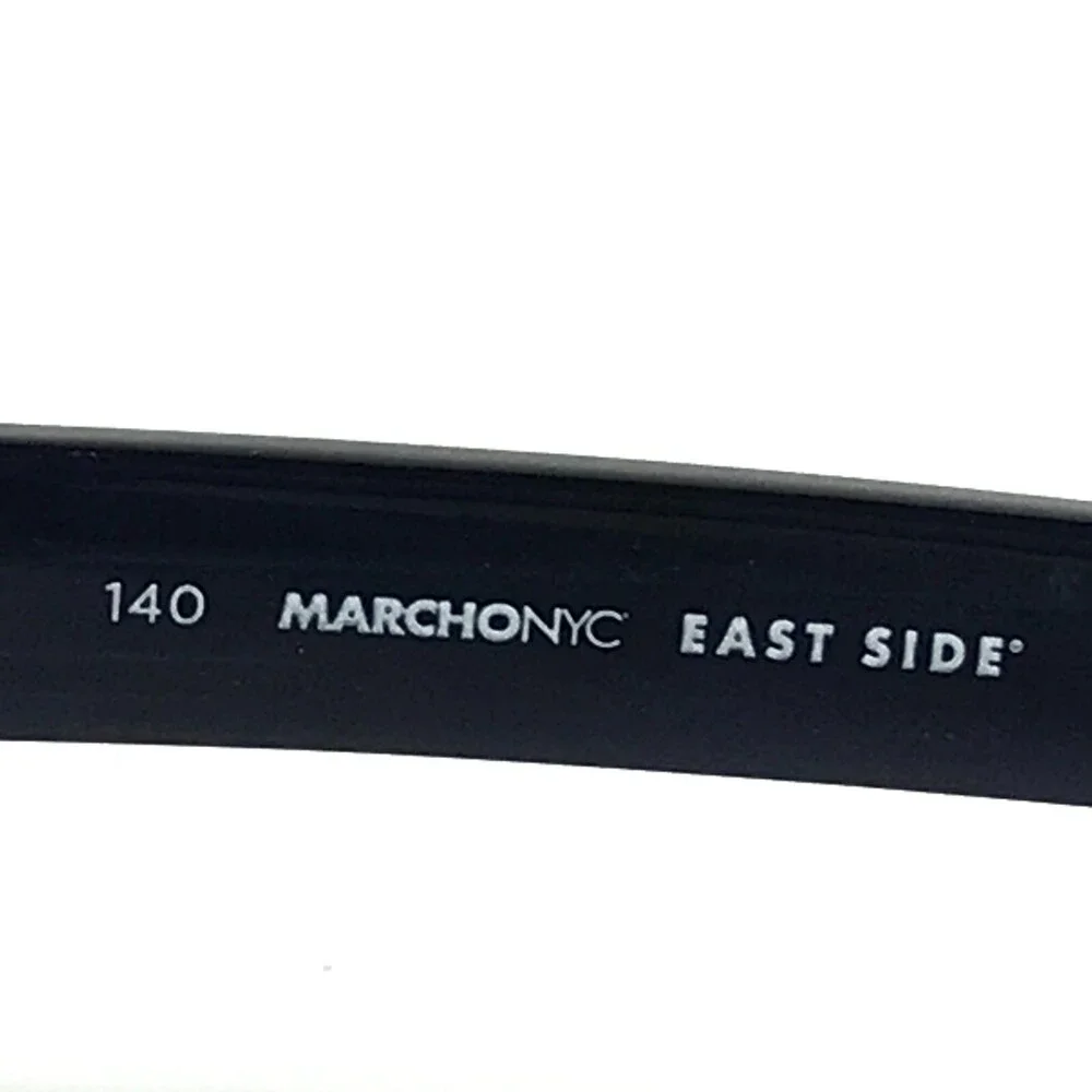 Marchon NYC Eyeglasses Frames CHAMBER 033 Grey Blue Rectangular 53-17-140